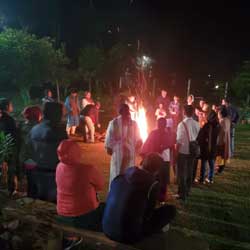 camp fire